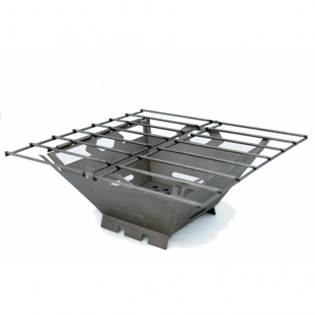 Vargo Outdoors Fire Box Grill de Titanio