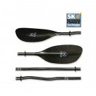 Werner Ikelos Carbon Bent Shaft 2pc Remo Kayak de Mar